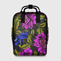 Рюкзак женский Цветочный Паттерн, цвет: 3D-принт