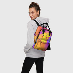 Рюкзак женский Пикачу капелька, цвет: 3D-принт — фото 2
