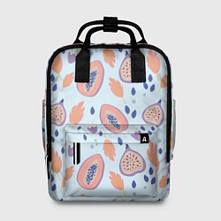 Рюкзак женский Папайя, цвет: 3D-принт