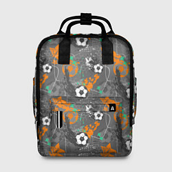 Рюкзак женский Football, цвет: 3D-принт