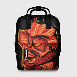 Рюкзак женский Большой Уикенд, цвет: 3D-принт