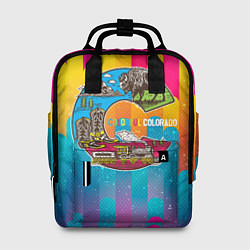 Женский рюкзак Путешествие Colorful