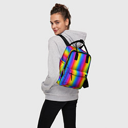Рюкзак женский Color gradient, цвет: 3D-принт — фото 2