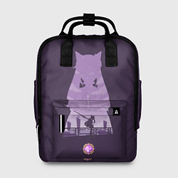 Рюкзак женский КЭ ЦИН KEQING, цвет: 3D-принт