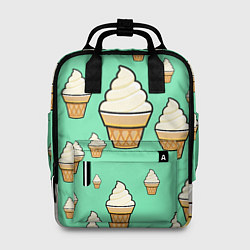 Рюкзак женский Мороженое - Ice Cream Party, цвет: 3D-принт