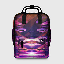 Женский рюкзак Закат Облака