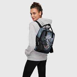 Рюкзак женский ВОЛК-ОБОРОТЕНЬ, цвет: 3D-принт — фото 2