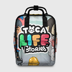 Рюкзак женский Toca Life: Stories, цвет: 3D-принт