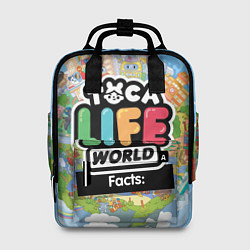 Рюкзак женский Toca Life World, цвет: 3D-принт