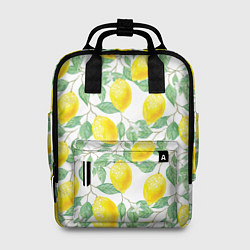 Рюкзак женский Лимоны 3d, цвет: 3D-принт