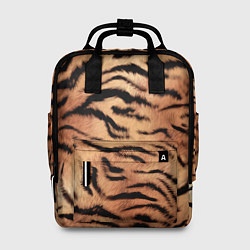 Рюкзак женский Шкура тигра текстура, цвет: 3D-принт