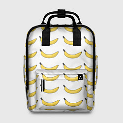 Рюкзак женский Крупный Банановый рай, цвет: 3D-принт