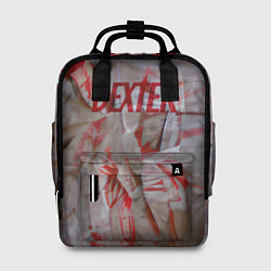 Рюкзак женский Кровавая ткань, цвет: 3D-принт