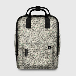 Рюкзак женский Доллары Dollars, цвет: 3D-принт