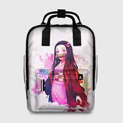 Женский рюкзак Недзуко demon slayer