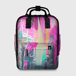 Рюкзак женский Кибер романтика, цвет: 3D-принт