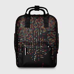 Рюкзак женский Цветные точки, цвет: 3D-принт
