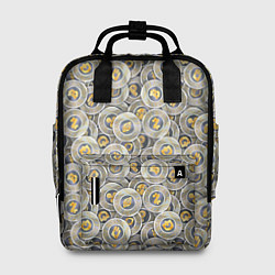 Рюкзак женский Разная Криптовалюта, цвет: 3D-принт