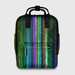 Рюкзак женский Свет неоновой радуги, цвет: 3D-принт