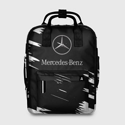 Рюкзак женский Mercedes-Benz Текстура, цвет: 3D-принт