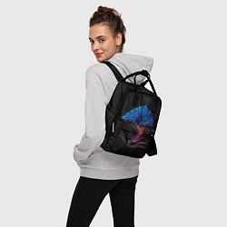Рюкзак женский Space Flower B-01, цвет: 3D-принт — фото 2