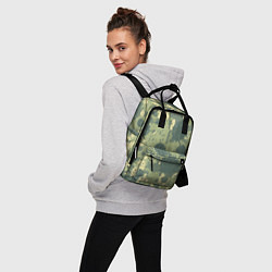 Рюкзак женский Камуфляж: Брызги красок, цвет: 3D-принт — фото 2