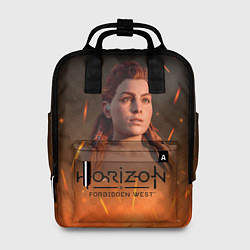 Рюкзак женский Horizon Forbidden West: Fire, цвет: 3D-принт