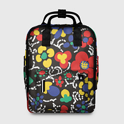 Рюкзак женский Узор Цветочный сон, цвет: 3D-принт