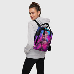 Рюкзак женский Vi Ви Cyberpunk 2077, цвет: 3D-принт — фото 2