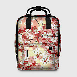 Рюкзак женский Цветущая весна, цвет: 3D-принт