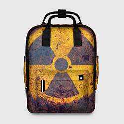 Рюкзак женский Радиактивно!, цвет: 3D-принт