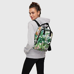 Рюкзак женский Цветы Яркое Лето, цвет: 3D-принт — фото 2