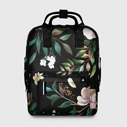 Рюкзак женский Цветы Полуночный Сад, цвет: 3D-принт
