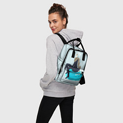 Рюкзак женский Римуру на слизе, цвет: 3D-принт — фото 2