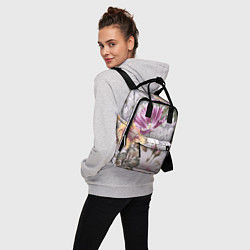 Рюкзак женский Цветы Романтический Букет, цвет: 3D-принт — фото 2