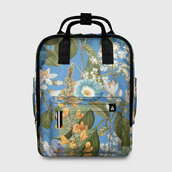 Рюкзак женский Цветы Радужный Сад, цвет: 3D-принт