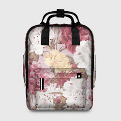 Рюкзак женский Цветы Восхитительный Летний Букет Пион, цвет: 3D-принт