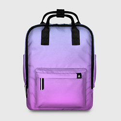 Женский рюкзак Голубо-розовый градиент