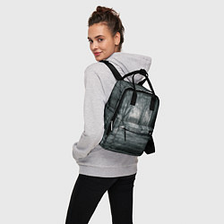 Рюкзак женский Мрачный особняк, цвет: 3D-принт — фото 2