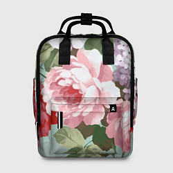 Рюкзак женский Букет роз Лето, цвет: 3D-принт
