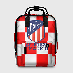 Женский рюкзак Atletico madrid кубики