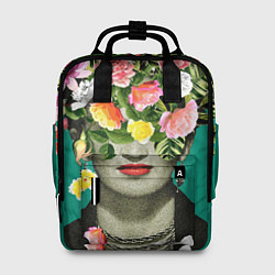 Рюкзак женский Фрида Кало - Арт Портрет, цвет: 3D-принт