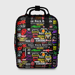 Рюкзак женский Best rock ballads, цвет: 3D-принт