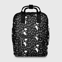 Рюкзак женский Кошки Под Дождём, цвет: 3D-принт