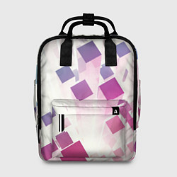 Рюкзак женский Неоновый эквалайзер-негатив, цвет: 3D-принт