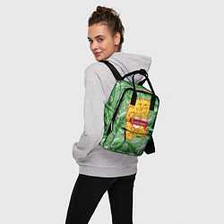 Рюкзак женский Барт Симпсон - Summer, цвет: 3D-принт — фото 2