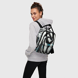 Рюкзак женский Цифровой окрас зебры, цвет: 3D-принт — фото 2
