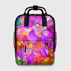 Рюкзак женский Flower Illusion, цвет: 3D-принт
