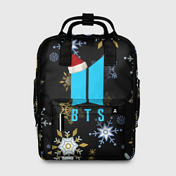 Рюкзак женский BTS new year, цвет: 3D-принт