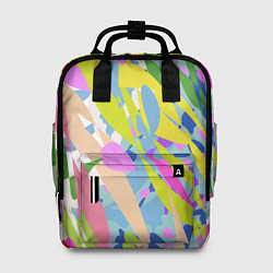 Рюкзак женский Краски лета абстракция, цвет: 3D-принт